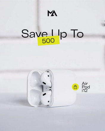 TWS I12 Airpods_ with Super Sound & High Quality Touch m10 Sensors